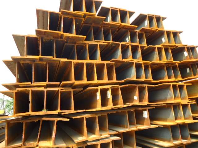 Thép H 125 x 125 x 6.5 x 9 x 12m