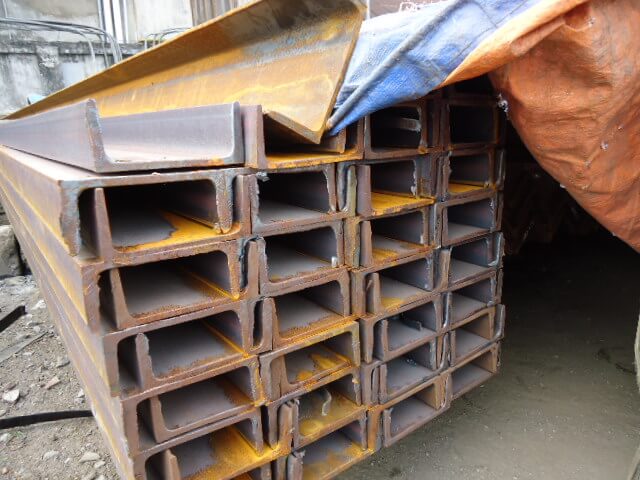 Thép hình U 150 x 75 x 6.5 x 12m